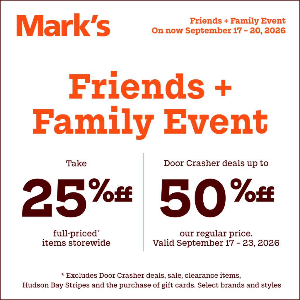 25% off on clothing, footwear, workwear